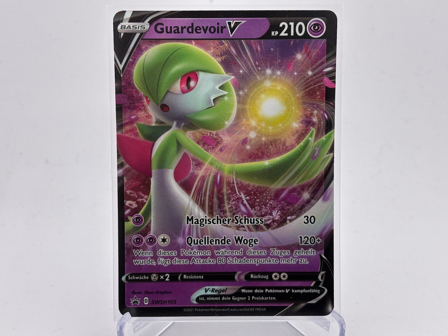 Pokémon Sammelbilder & Trading cards: Schwert & Schild Promos - Gardevoir V  (SWSH 105) - DE – Neu (gemäss Beschreibung) aus Allschwil von Bullach