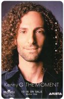 Kenny G THE MOMENTS - Album Werbe Telefonkarte aus Japan
