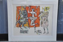 Alois Carigiet - Zirkus - Orig. Litho von 1968