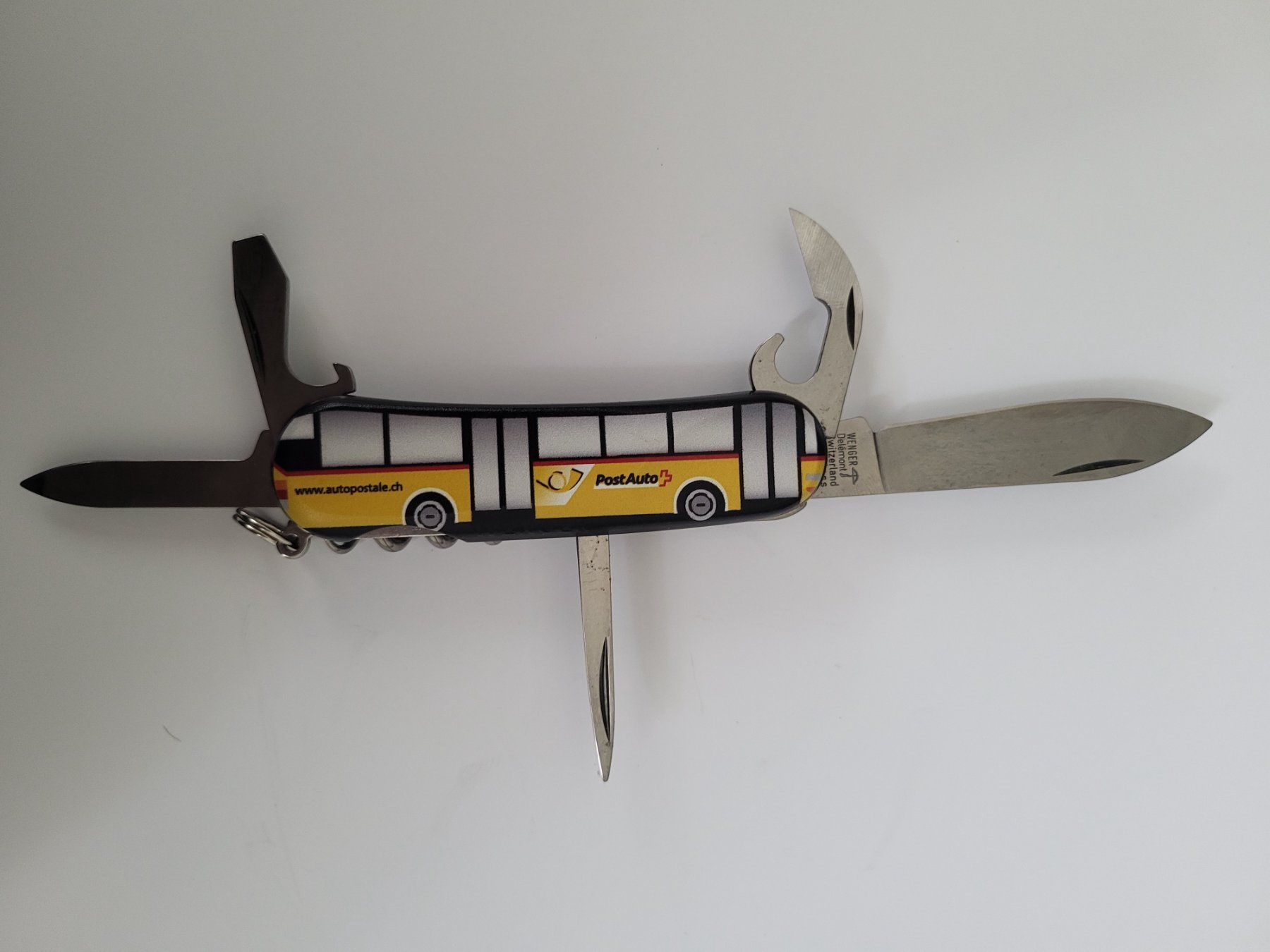 Wenger Coltelli tascabile: Sackmesser Wenger Postauto – Usato da nunningen venduto da mic_88k2 3