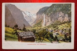 Lauterbrunnen und Staubbach 1903