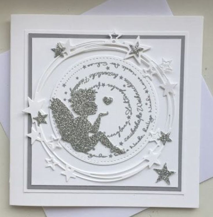 Nette Engel Schönen Metall Schnein Stirbt Scrapboo Produktbild-Vorschau 9