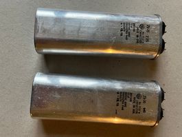 Ölpapierkondensatoren Frequenzweiche Vintage GE 12 uF 330VAC