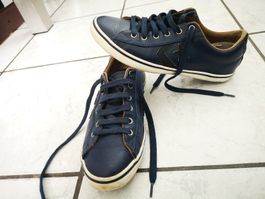 Converse Leder sneaker gr. 37 dunkelblaue