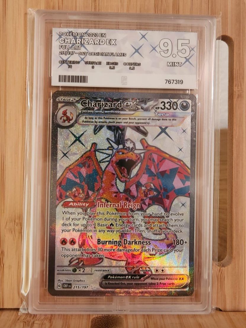 Pokémon Carte collezionabili: Charizard EX - OBF 215 - Mint 9.5 - EN - AB 1.- !!! – Nuovo e nell'imballaggio originale da Moutier venduto da tom_9zxw