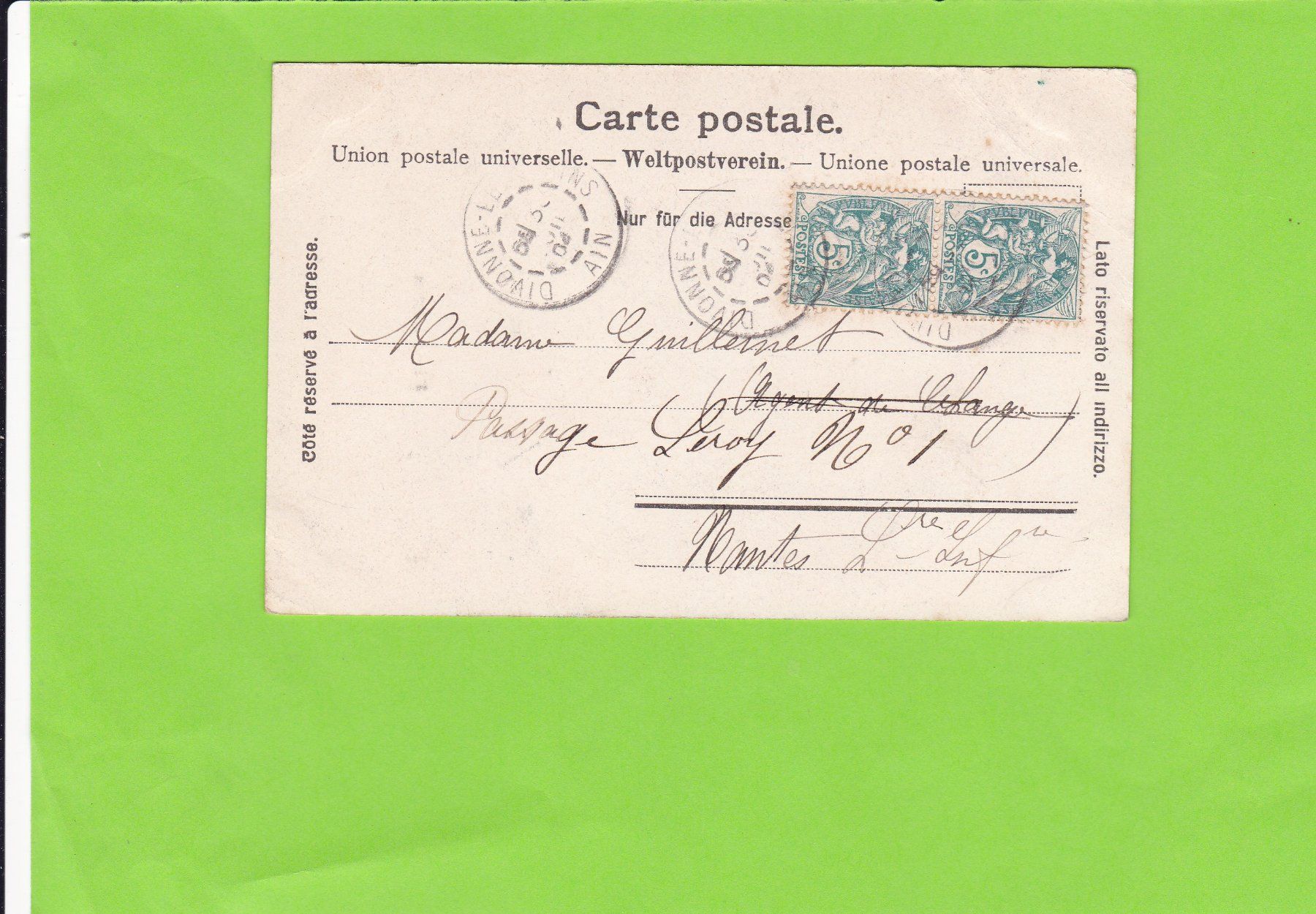 Cartoline postali: Lac Léman – Usato da St. Peterzell venduto da neckertal 1