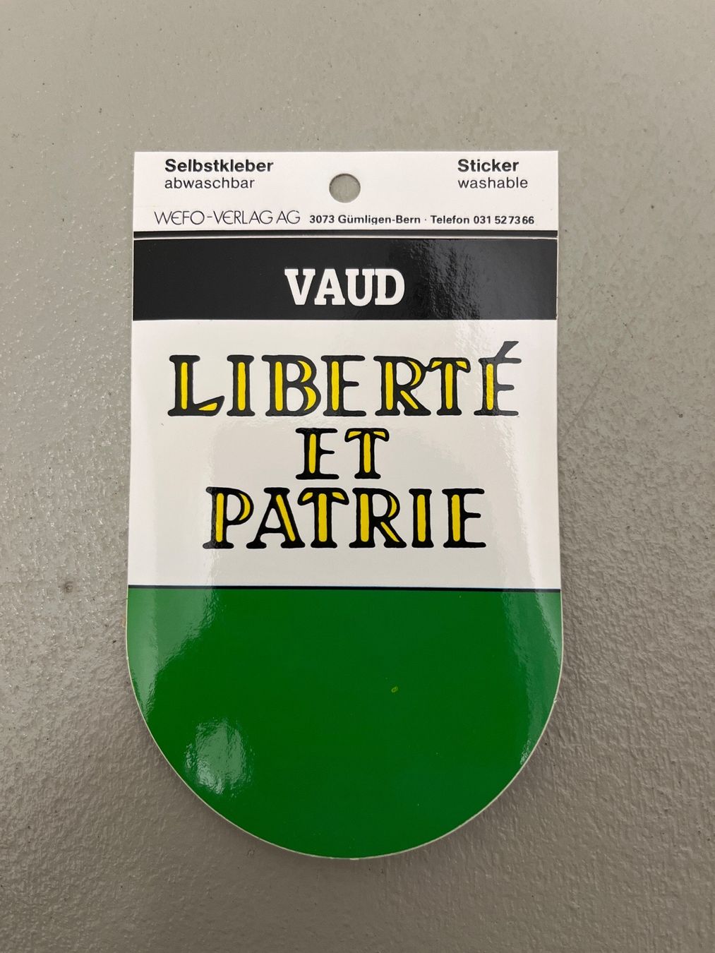 Sticker: Wappenkleber Waadtland / Vaud – Nuovo (secondo la descrizione) da Spiez venduto da Fridu99