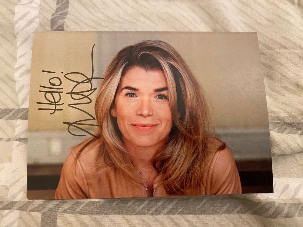 Autogrammkarte Anke Engelke handsigniert Kaufen auf Ricardo