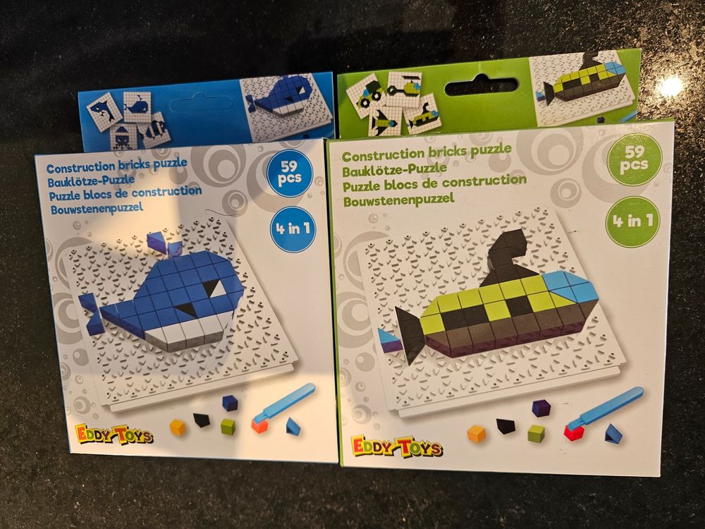 Holz-Puzzle 'Brain Teaser' – 3D-Geometrie-Spiel, 80 Aufgaben, Für Kinder Ab 3 Jahren