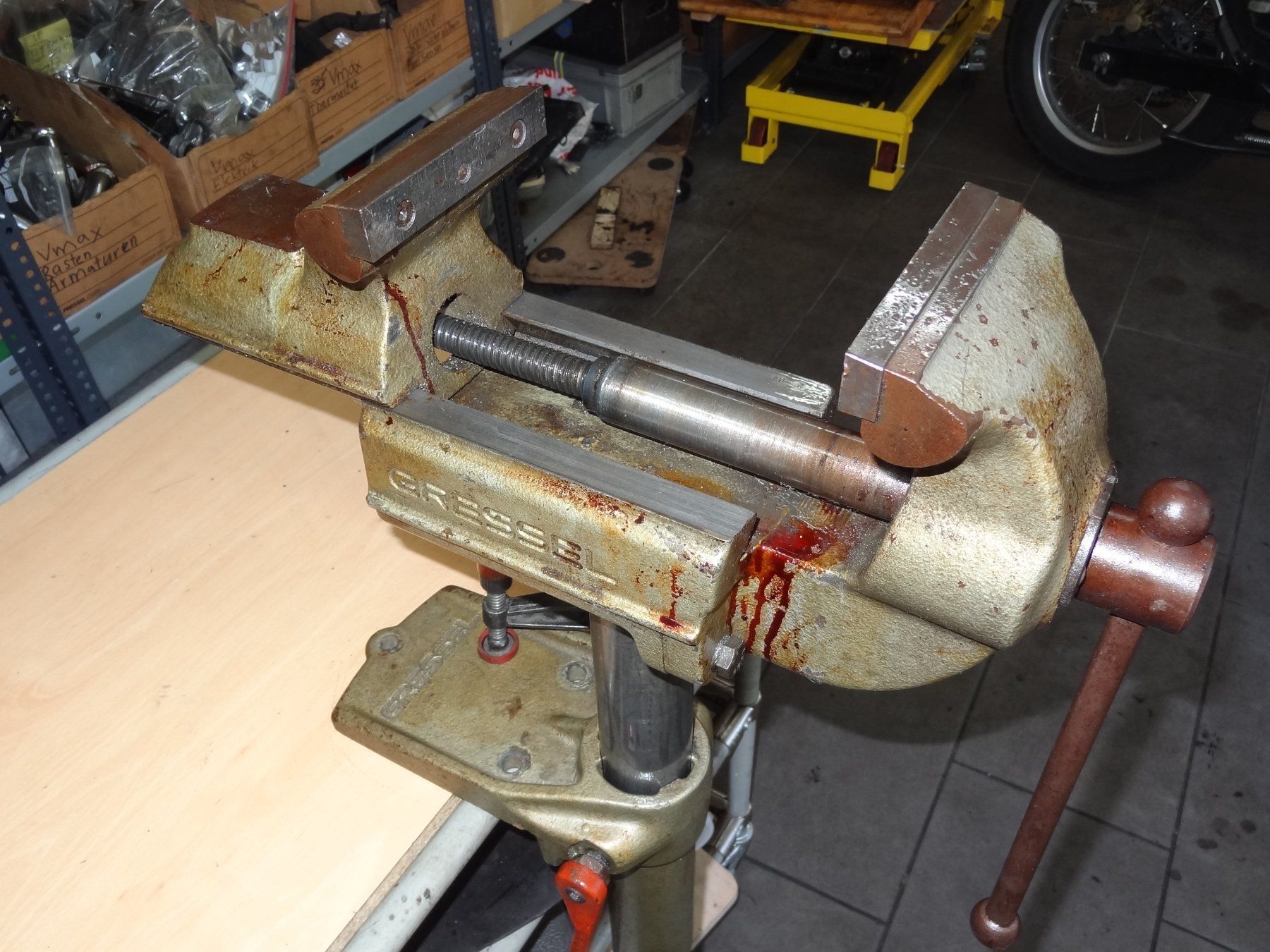 Gressel Alle Werkzeuge: GRESSEL Schraubstock 125 mm mit Lift – Gebraucht aus Gossau ZH von Sidecar7 4