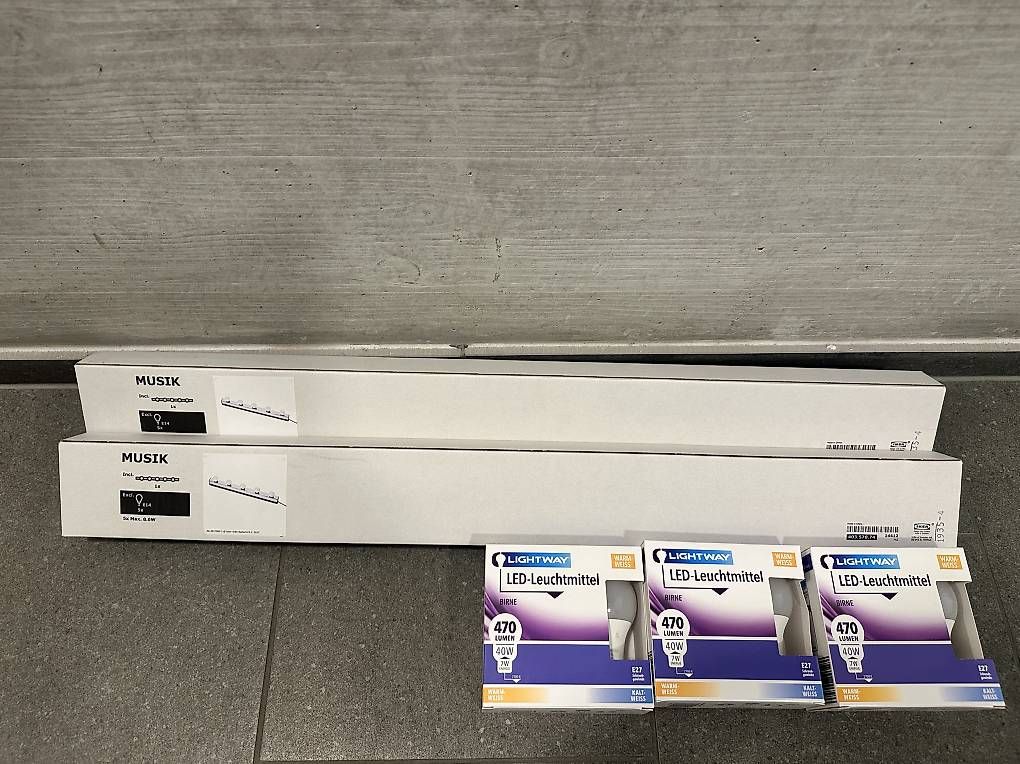 Ikea Lampes: IKEA MUSIK Wandleuchte | 2 Stück – Neuf avec emballage d'origine à Gipf-Oberfrick par ram_9mkq 3
