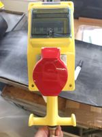Demelectric Steckdosenwürfel mit Druckluftanschluss