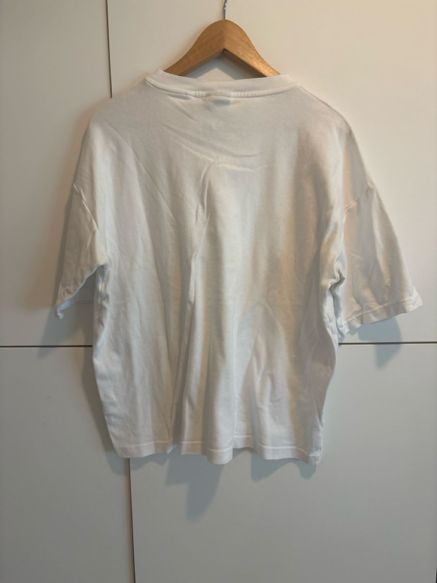 Pull&Bear T-shirt: T-shirt Pull&Bear blanc coupe oversize taille L – Nuovo (secondo la descrizione) da Pully venduto da kaba07 3