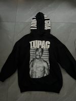 Felpa con cappuccio Bershka 2Pac nero taglia XS usata