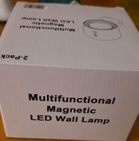 2er Set Multifunktionale Magnetische LED Wandleuchte