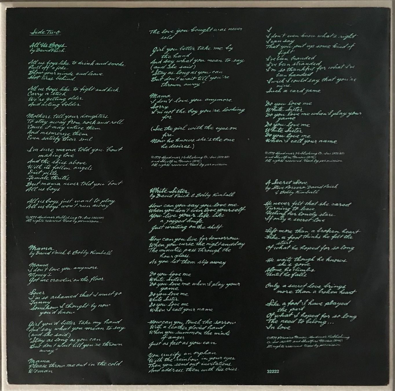 Vinyles: TOTO - HYDRA - 33 Tours – D'occasion à Bussigny par vinyl-pas-cher 5