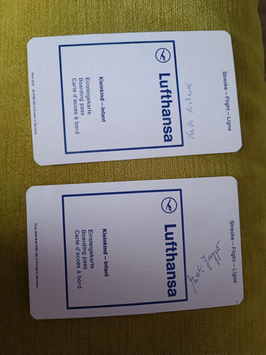 Autografi: Keith Richards & Mick Jagger - handsigniert – Usato da Menziken venduto da Artographs 1