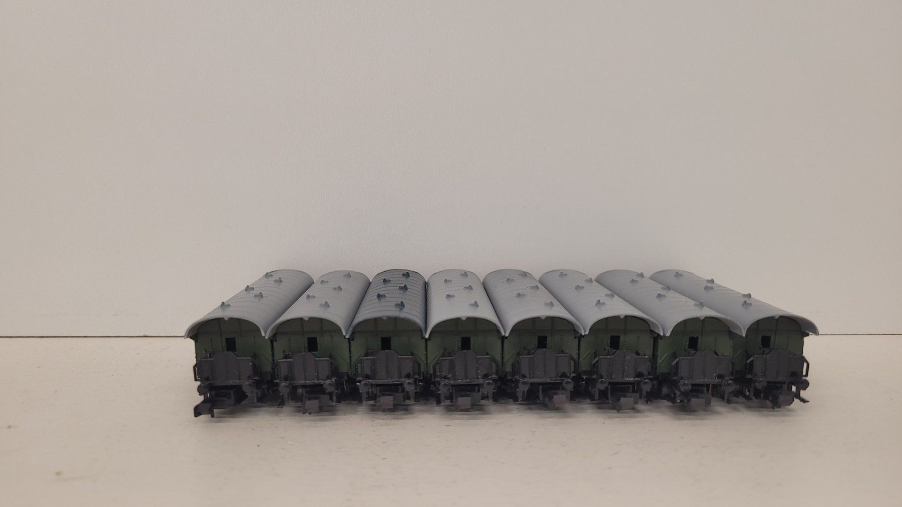 Piko Trains électriques: Spur N 8 teiliges Donnerbüchsenwagenset – D'occasion à Büsserach par ModellbahnDepot 3