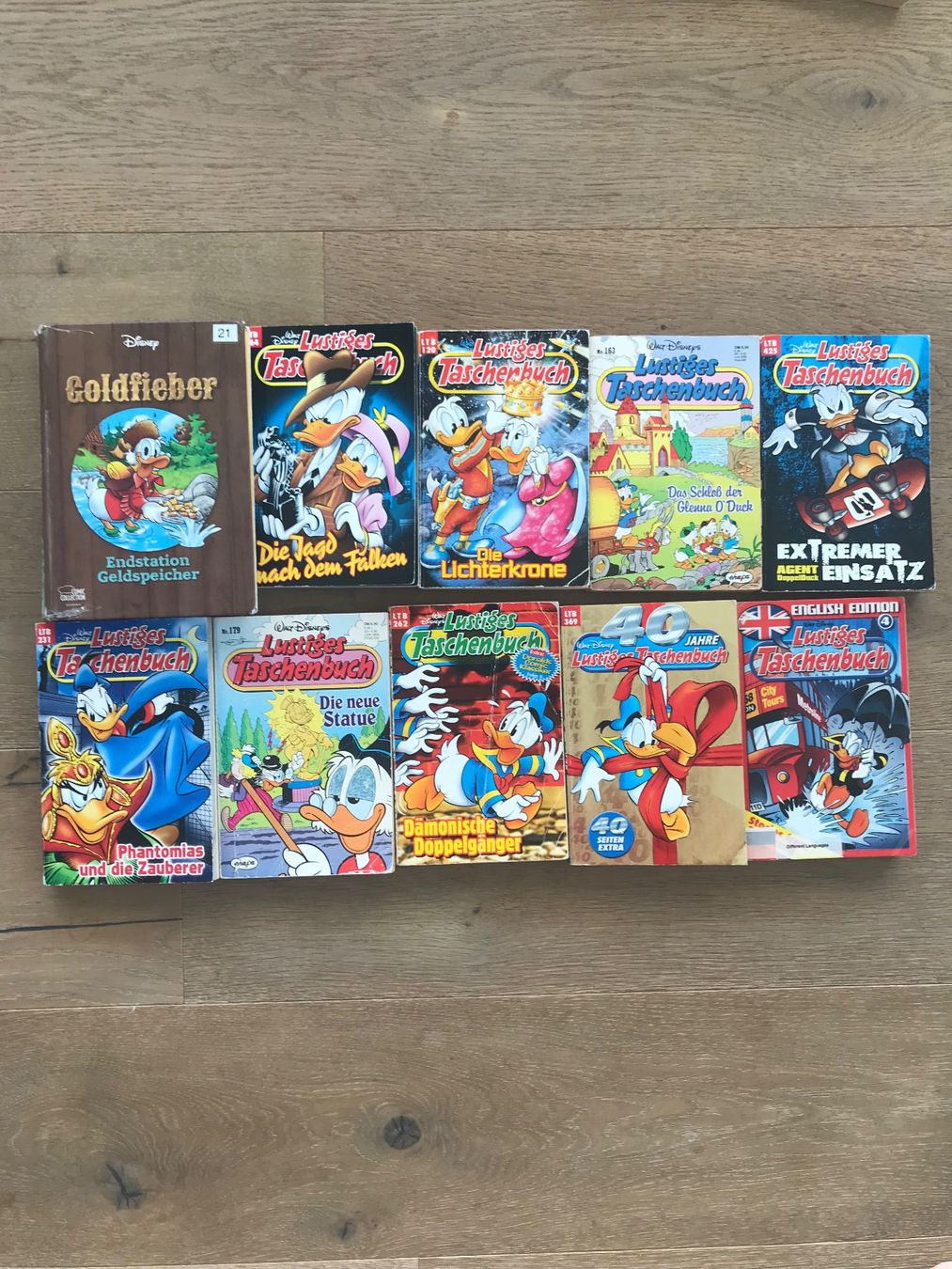 Fumetti: LTB Lustige Taschenbücher 10 Bücher – Usato da Affoltern am Albis venduto da variablend