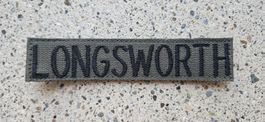 *** US Army Namensschild mit klett ***