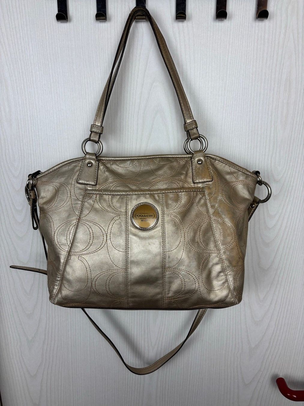 Coach Taschen für Damen: Coach Leather 2-Way Bag – Gebraucht aus Tägerwilen von Akh.Boutique