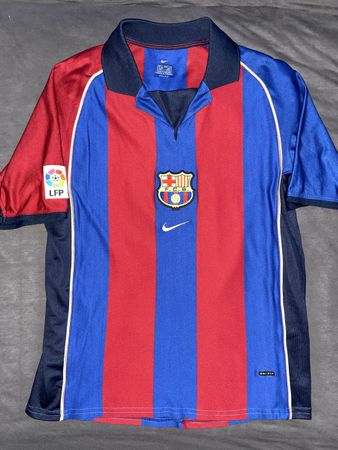 FC BARCELONA RIVALDO NIKE FUSSBALL TRIKOT MESSI Brasilien