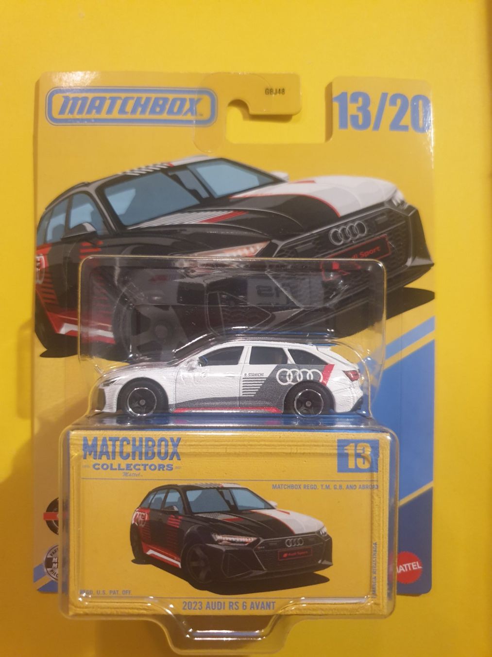 Matchbox Modellini d'auto: Matchbox 2023 AUDI RS6 AVANT – Nuovo e nell'imballaggio originale da Oftringen venduto da Rotor 1