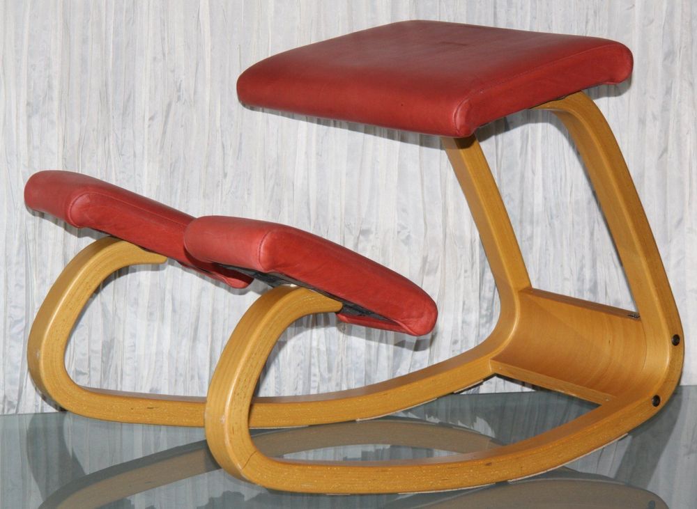 Stokke Varier Balans Variable Leder rot Kaufen auf Ricardo