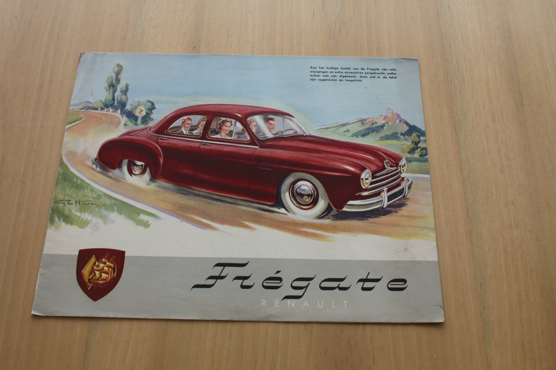 Renault Documents: Renault Frégate Prospekt – D'occasion à Wikon par erwin400