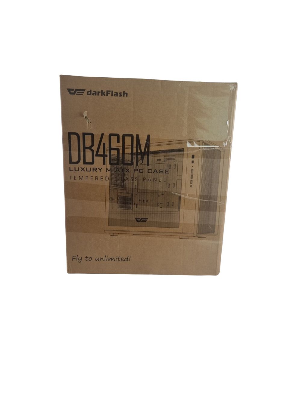 Custodie: Darkflash DB460M M-ATX PC Gehäuse – Nuovo (secondo la descrizione) da Wangen b. Olten venduto da Restwert_Wangen 5