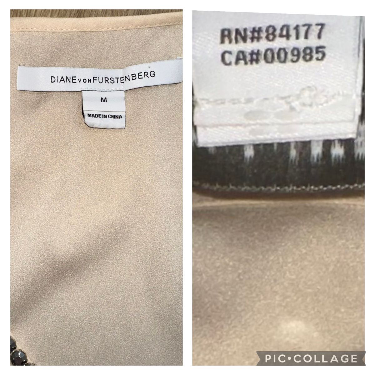 Diane von Furstenberg Top: DIANE VON FURSTENBERG TOP GR. M – Usato da Unteraegeri venduto da MH203 7
