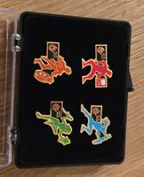 Rare Olympia Pins - Set mit 4 Anstecknadeln, Special Edition