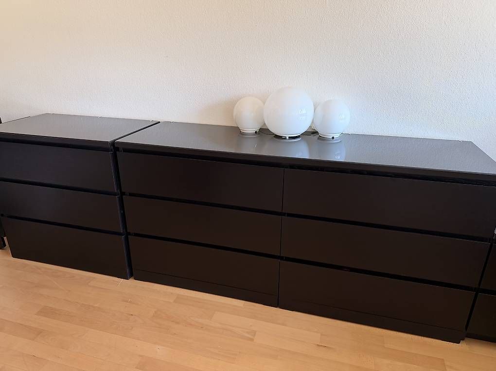 Ikea Cassettiere: 2x Kommoden Schwarz, Top Zustand – Nuovo (secondo la descrizione) da Zürich venduto da meinseiner
