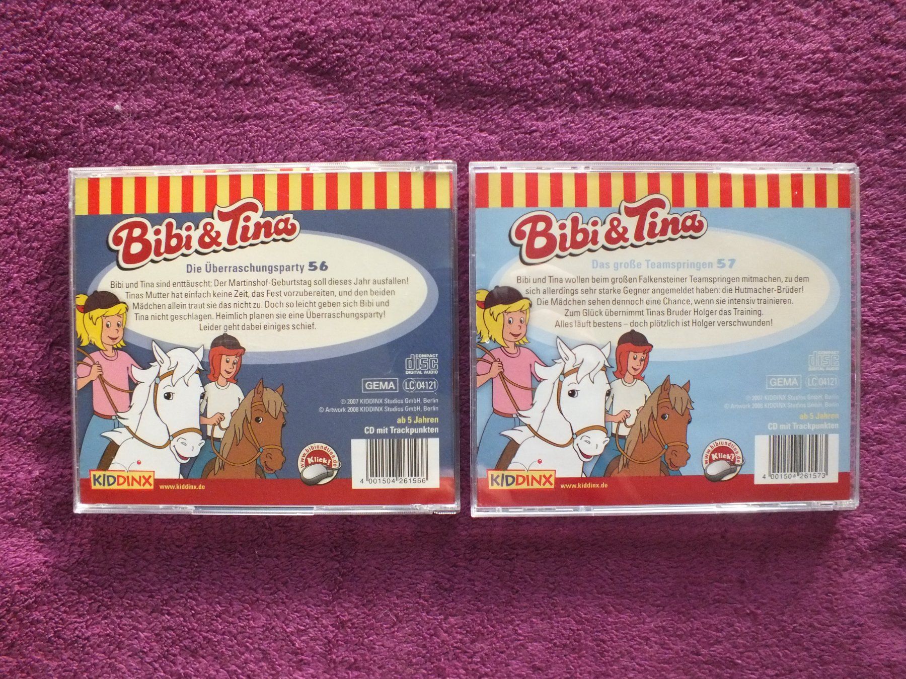 CDs: 6 - Bibi & Tina - Hörspiel - CD´s – Gebraucht aus Müllheim Dorf von Seeeule01 2
