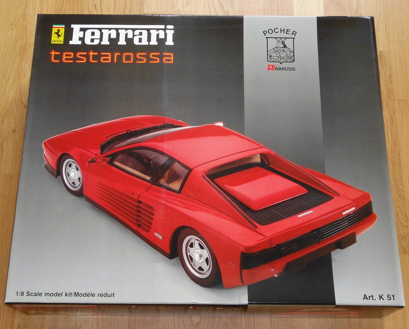 Pocher Modellini d'auto: Pocher Rivarossi Ferrari Testarossa 1:8 – Nuovo (secondo la descrizione) da Frümsen venduto da Malibu69