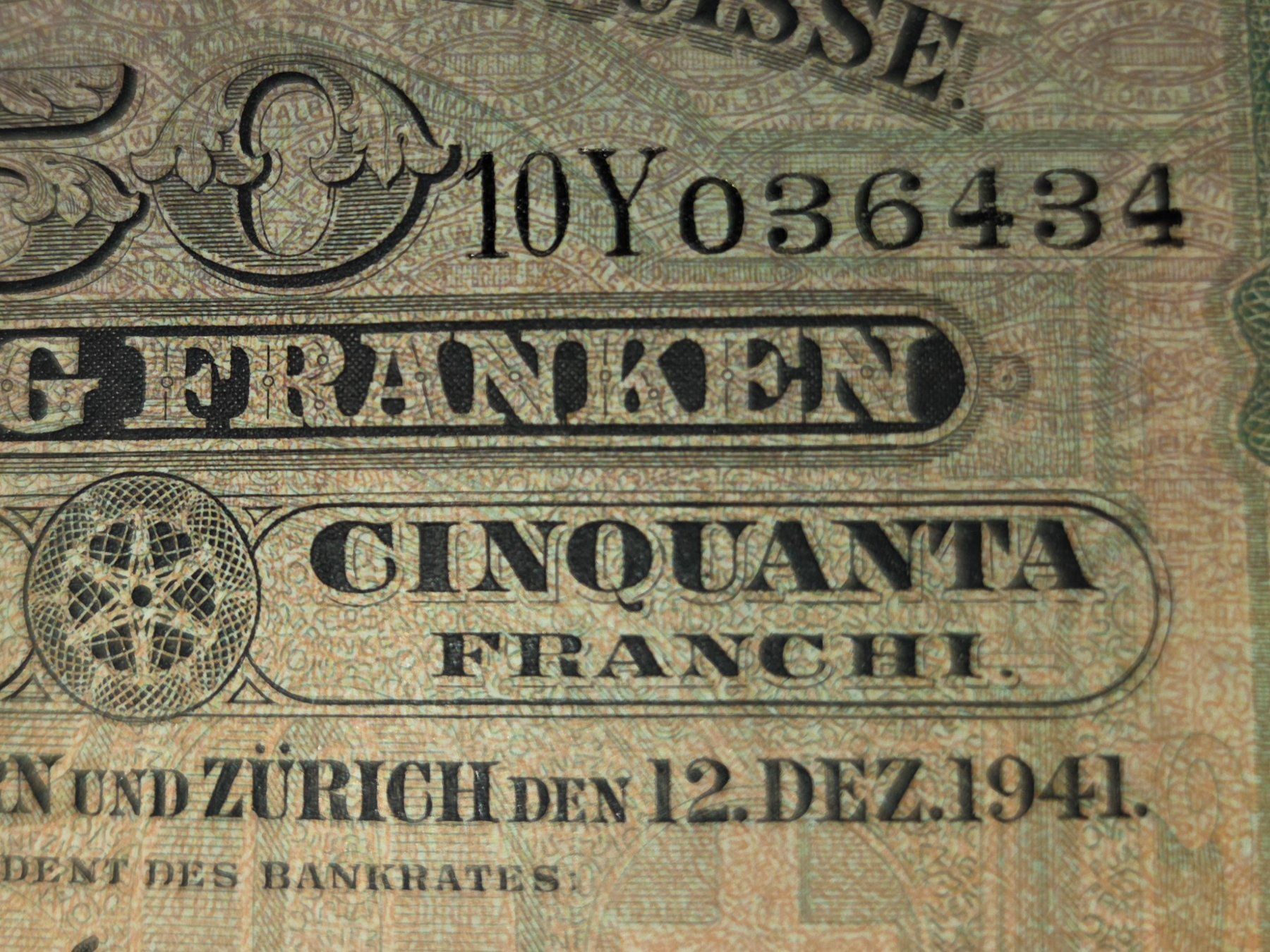 Banknoten: Alte Schweizer Banknoten – Neu (gemäss Beschreibung) aus Pratteln von rolf4133 8