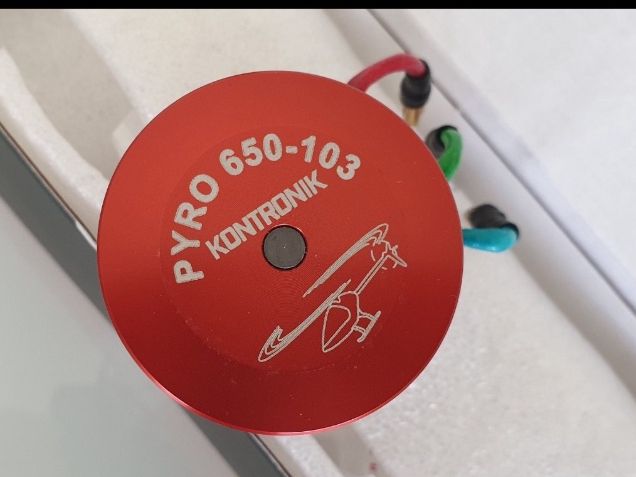 Kontronik Motoren: KONTRONIK PYRO 650-103 1030KV – Gebraucht aus Kriens von Collin_2002