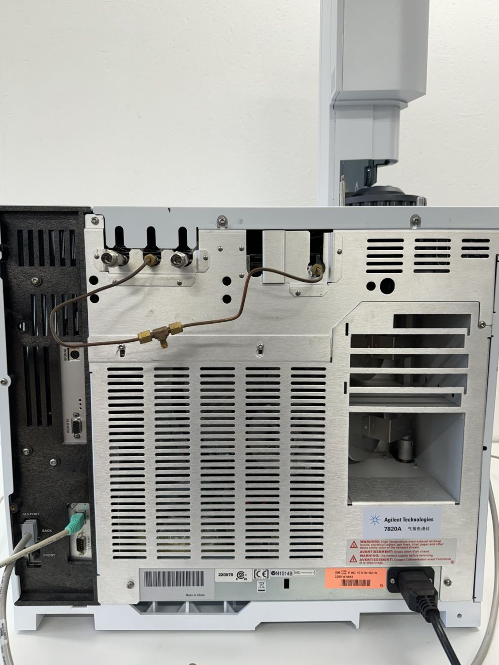 Accessori da laboratorio: Agilent 7820A GC System – Usato da Niederdorf venduto da LeptonAG_Labor 4