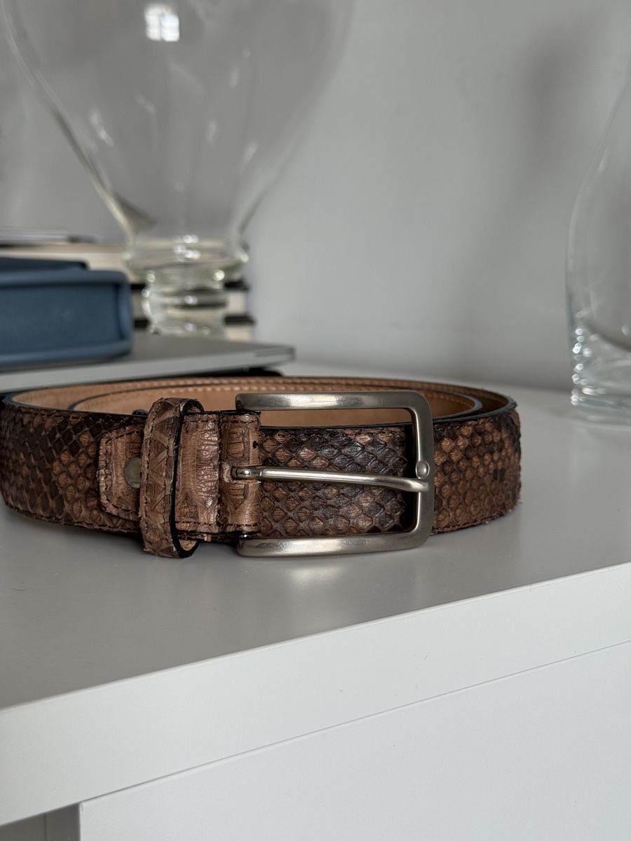 Cinture: Leather belt – Nuovo (secondo la descrizione) da Paradiso venduto da viorea 5