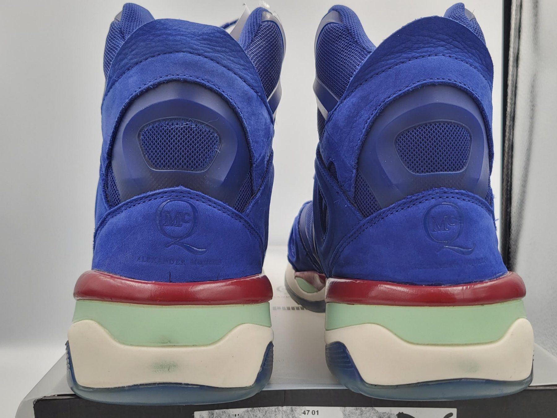 Puma Scarpe da uomo: Puma Alexander McQueen Runner Mid, blau, 45 – Nuovo e nell'imballaggio originale da Zürich venduto da Chris221122 3