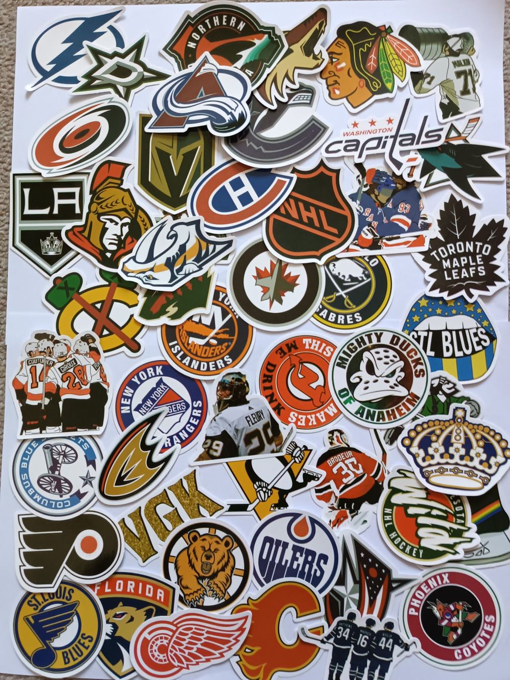 Aufkleber: NHL Sticker grosses Set Eishockey Aufkleber – Neu und originalverpackt aus Vogelsang AG von miinlade