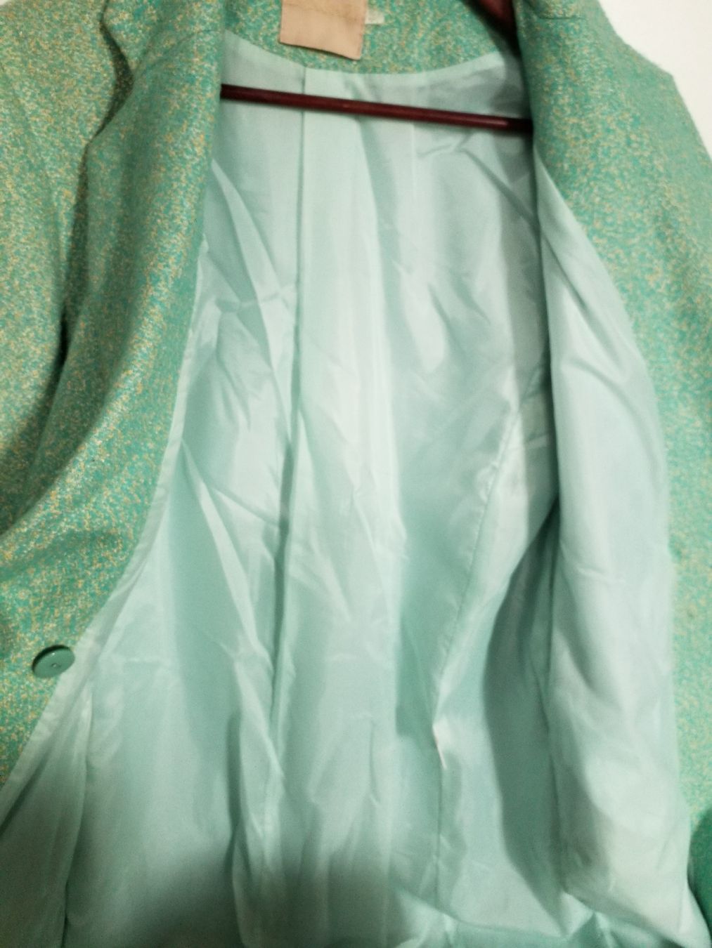 Cappotti: Stylish Coat - Light Green, good Condition! – Usato da Luzern venduto da _Lobster_ 5