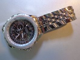 Armbanduhr Automat Stahlband neu