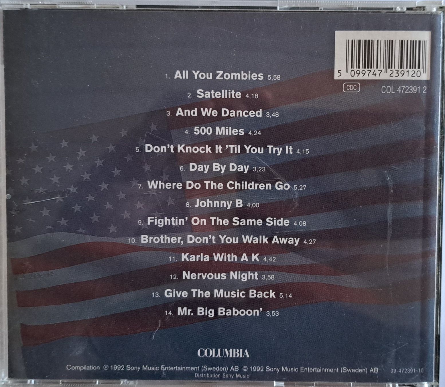 CDs: Hooters - Greatest Hits – D'occasion à Tenniken par mik_6mxg 1