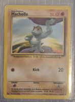 Pokémon Karte Machollo Basis Set 52/102 guter Zustand 