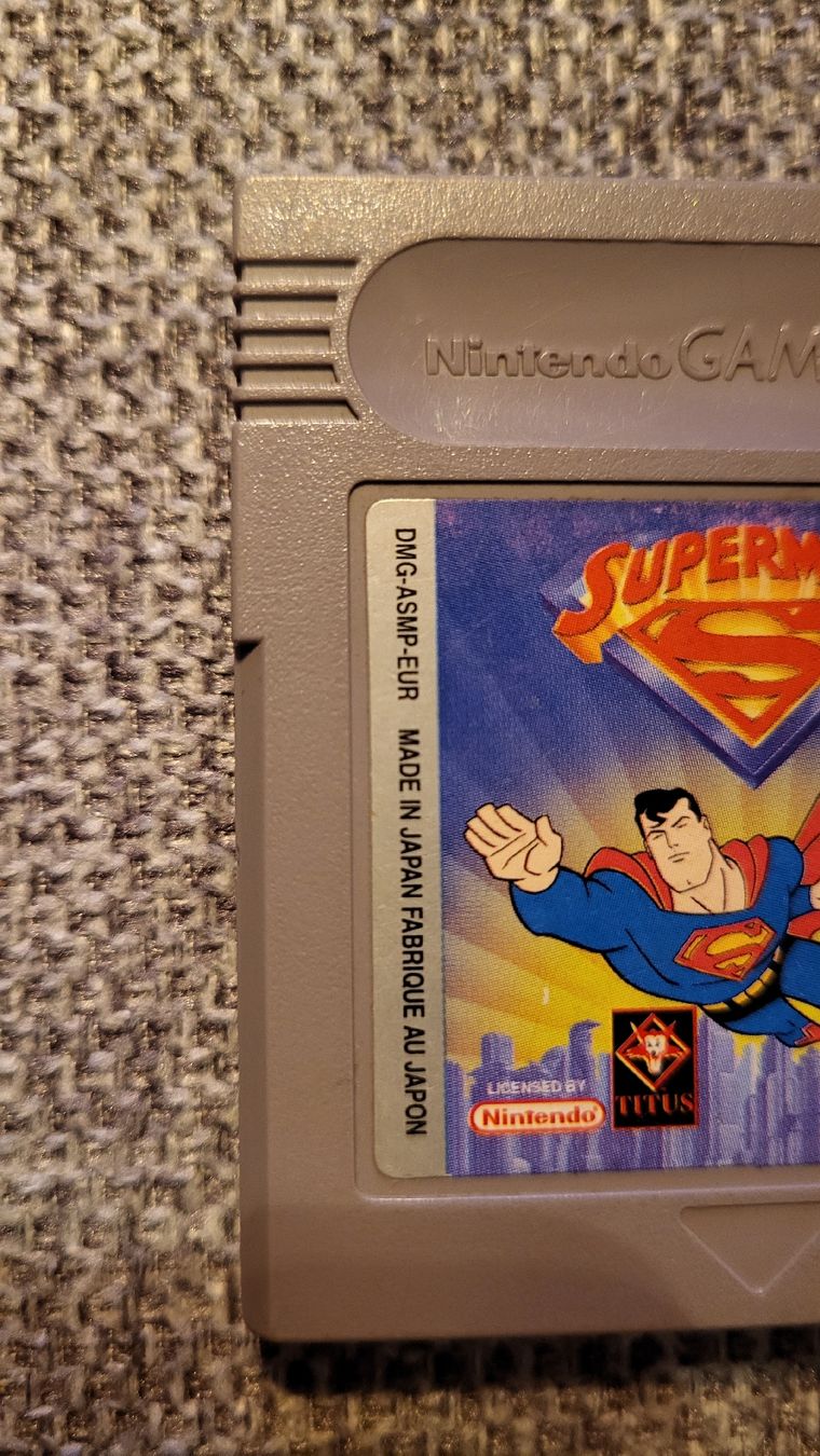 Nintendo Spiele: Superman / Nintendo Game Boy Spiel – Gebraucht aus Biel/Bienne von Retrohr 2