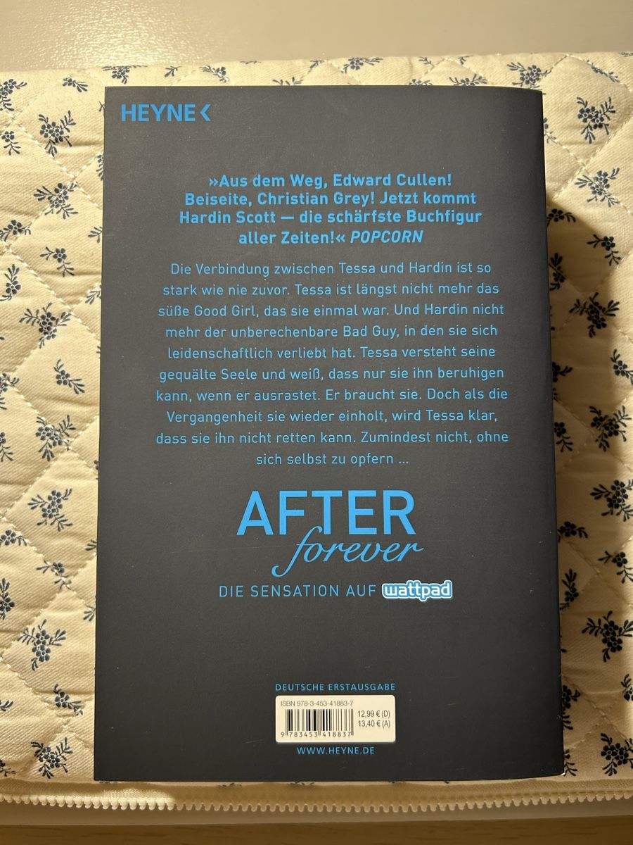 Libri: After forever - Anna Todd – Nuovo (secondo la descrizione) da Langenthal venduto da Miichelle 1