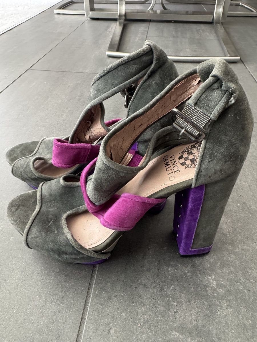 Scarpe da donna: High Heels grau/pink  Grösse 37 – Nuovo (secondo la descrizione) da Olten venduto da bir_k96n 1