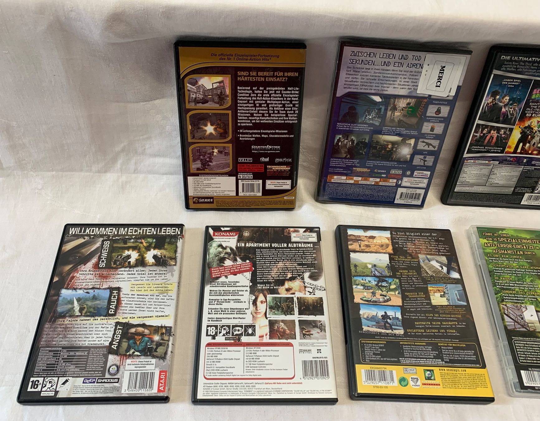 Spiele: 8 PC Games in gutem Zustand! – Gebraucht aus Brunnen von Allerwaren 2