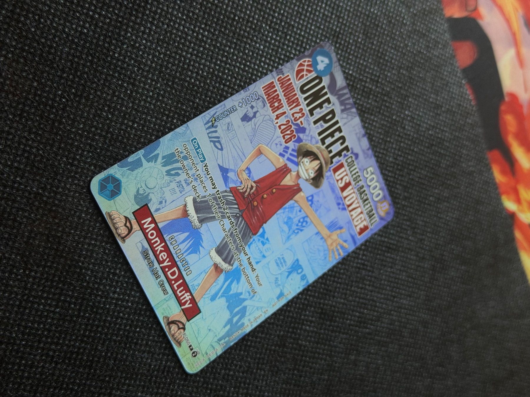 Bandai Sammelbilder & Trading cards: Monkey D. Luffy US College Voyage – Neu (gemäss Beschreibung) aus Felsberg von michaela_773 2